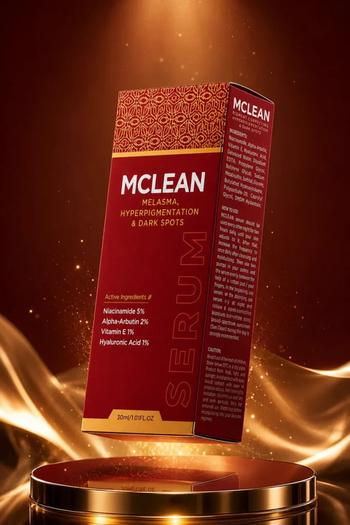 MCLEAN Pigment Correcting Serum Dermatology-inspired MCLEAN serum for correcting skin tone and dark patches
