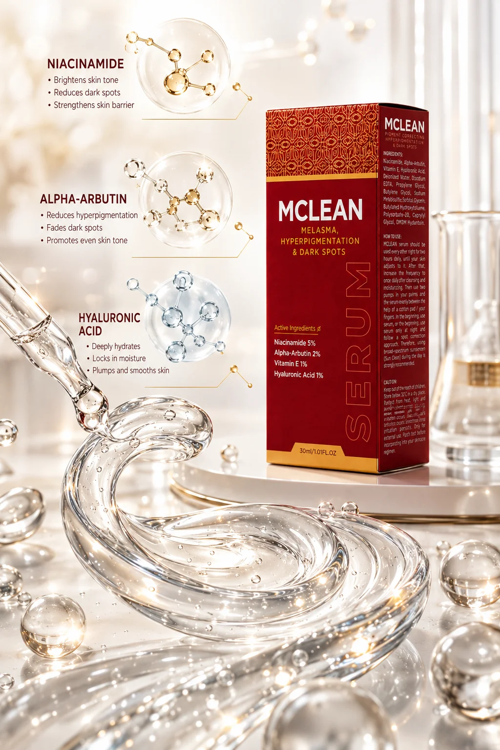 MCLEAN Pigment Correcting Serum - Image 4