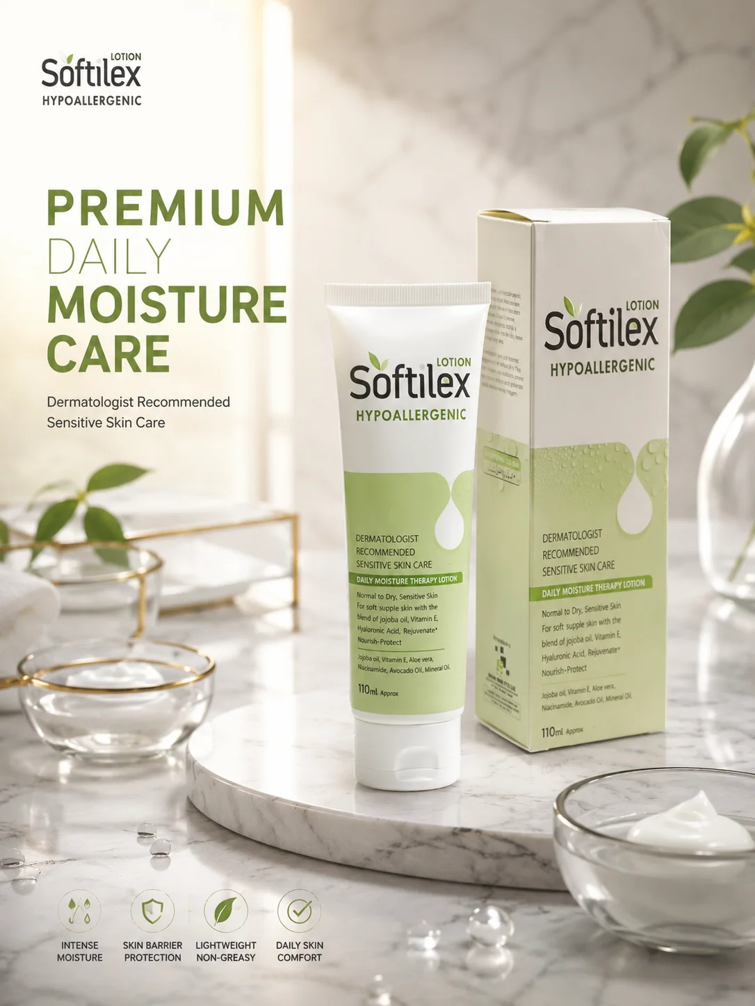 Softilex® Hypoallergenic Lotion Softilex® Hypoallergenic Lotion - Image 5